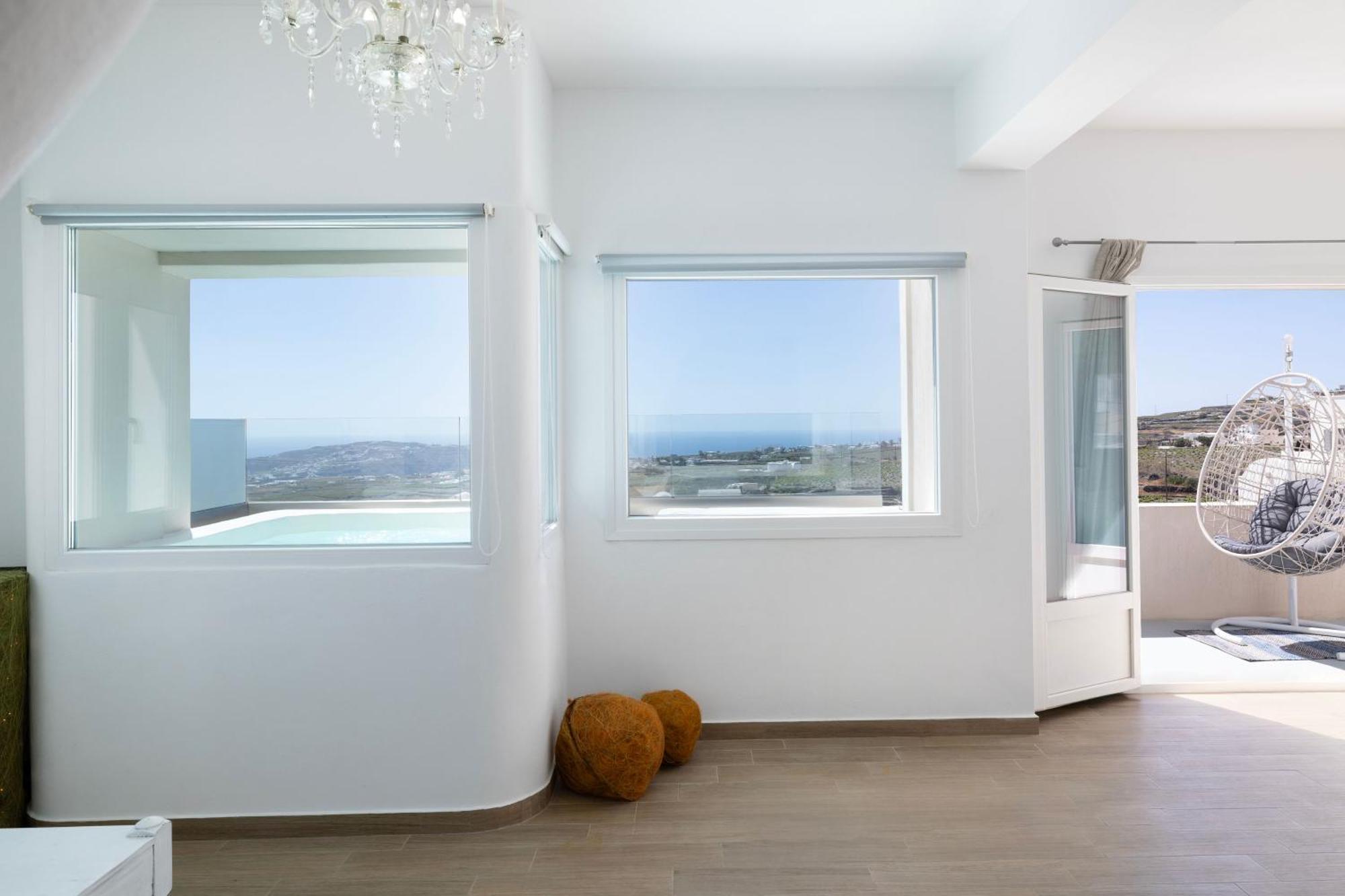 Cinnamon Villa With Private Hot Tub Pýrgos Exteriör bild